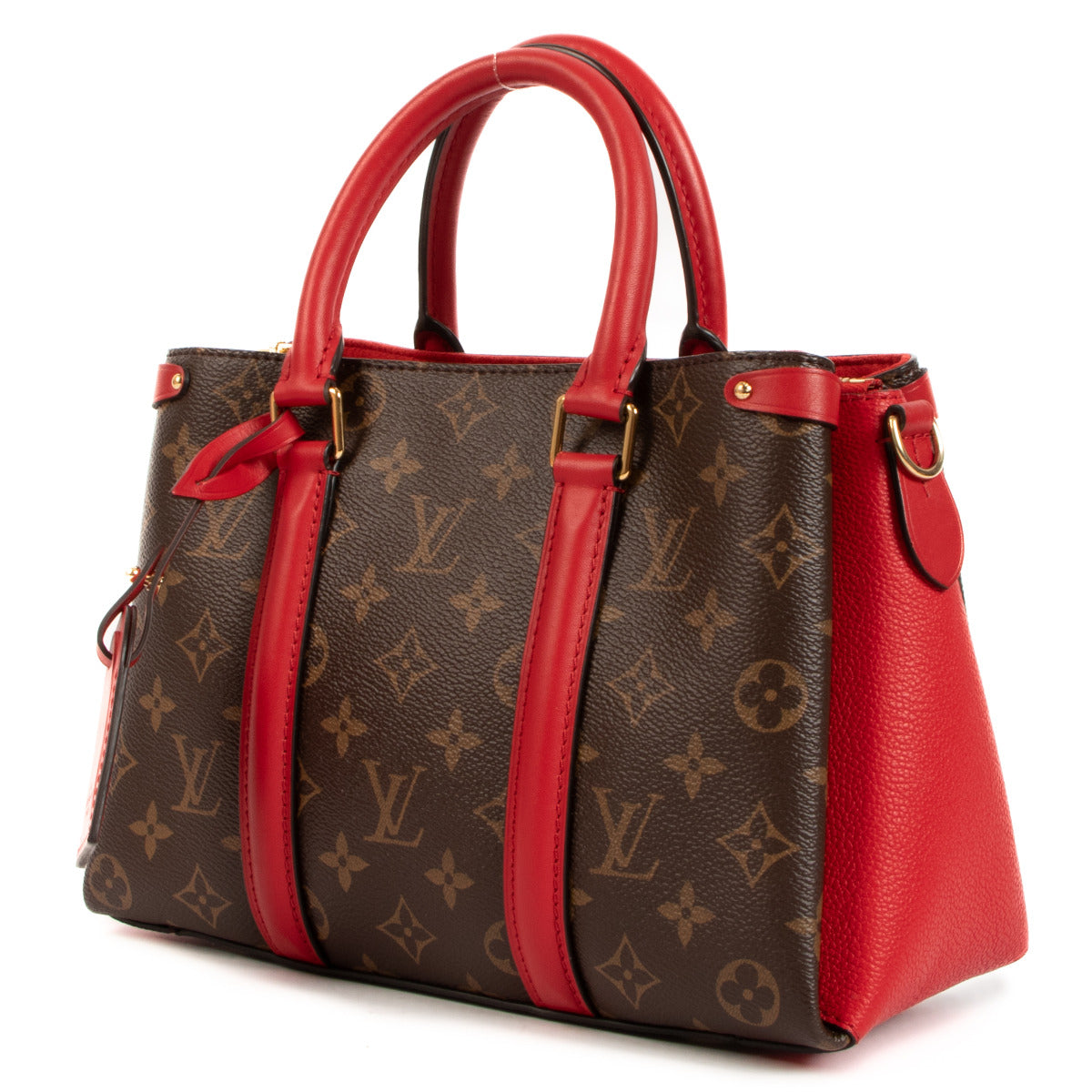 Louis Vuitton Soufflot BB Monogram Red Cerise