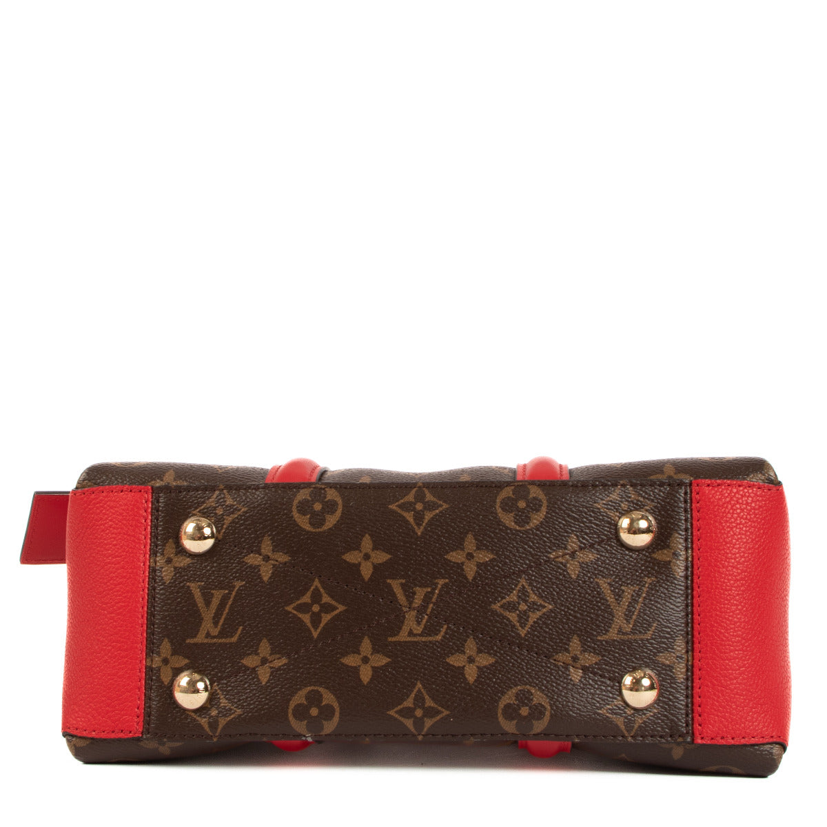 Louis Vuitton Soufflot BB Monogram Red Cerise