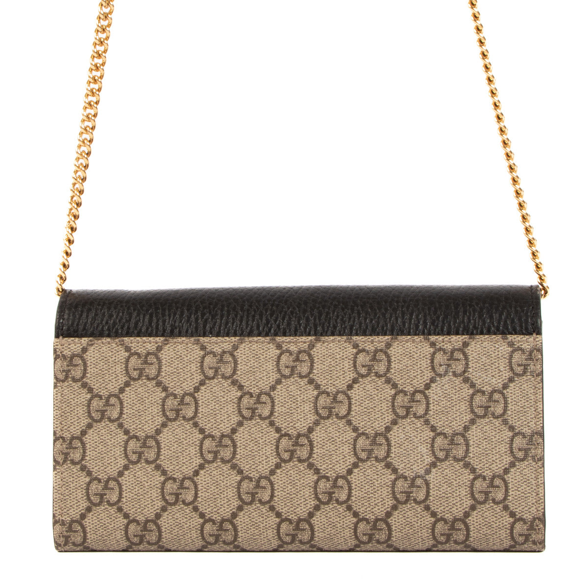 Gucci Monogram Canvas GG Marmont Kettingportemonnee