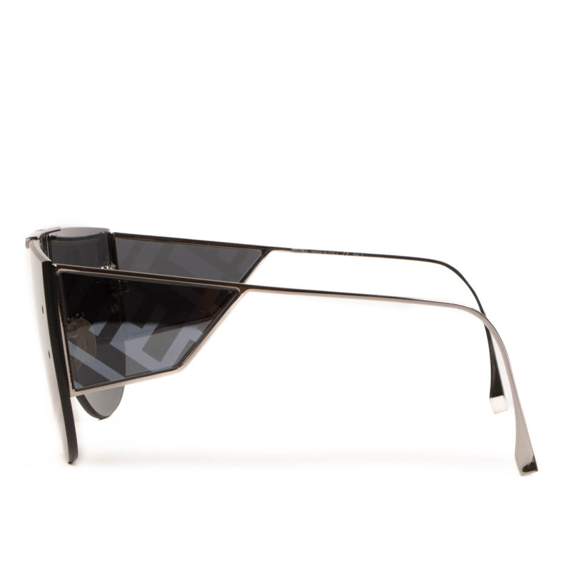 Fendi FF Black Shield Sunglasses
