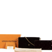Louis Vuitton Pochette Félicie Monogram Vernis Amarante