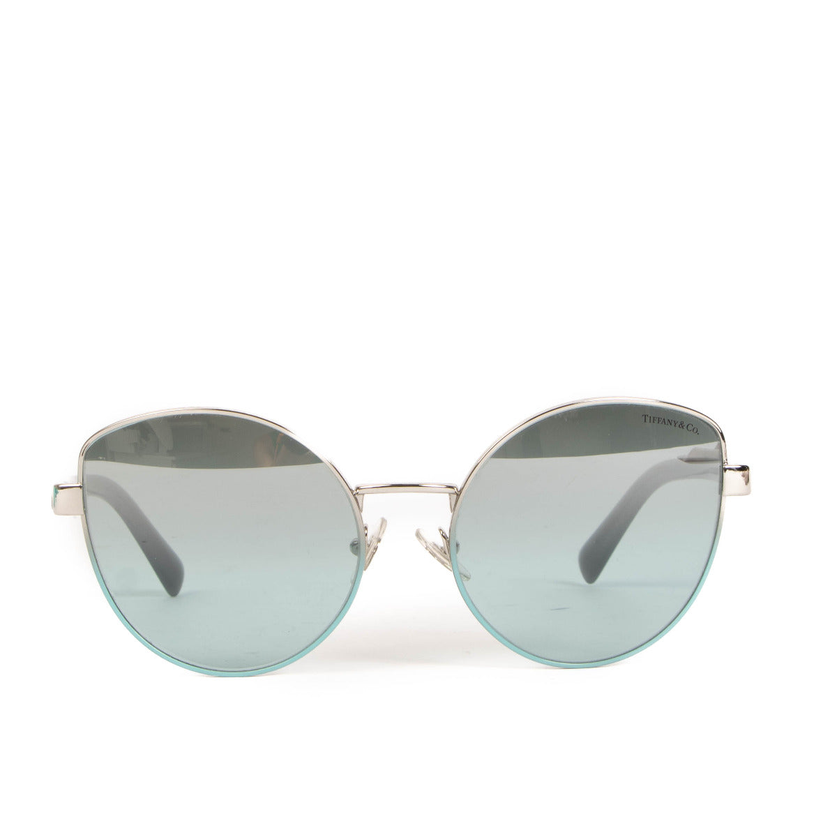 Tiffany & Co. Silver Cat Eye Sunglasses