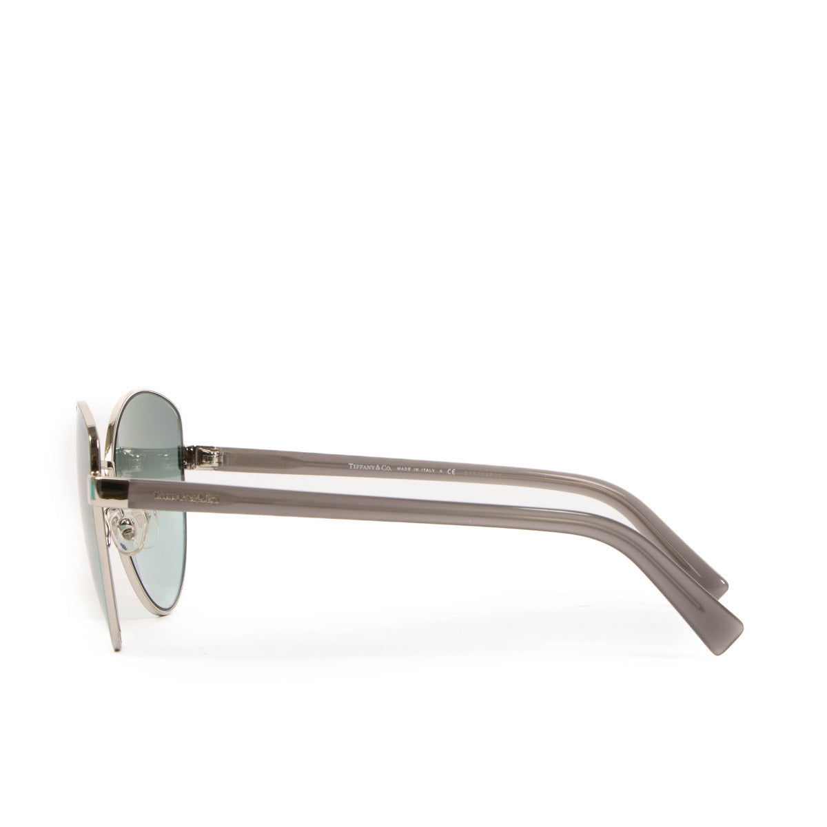 Tiffany & Co. Silver Cat Eye Sunglasses