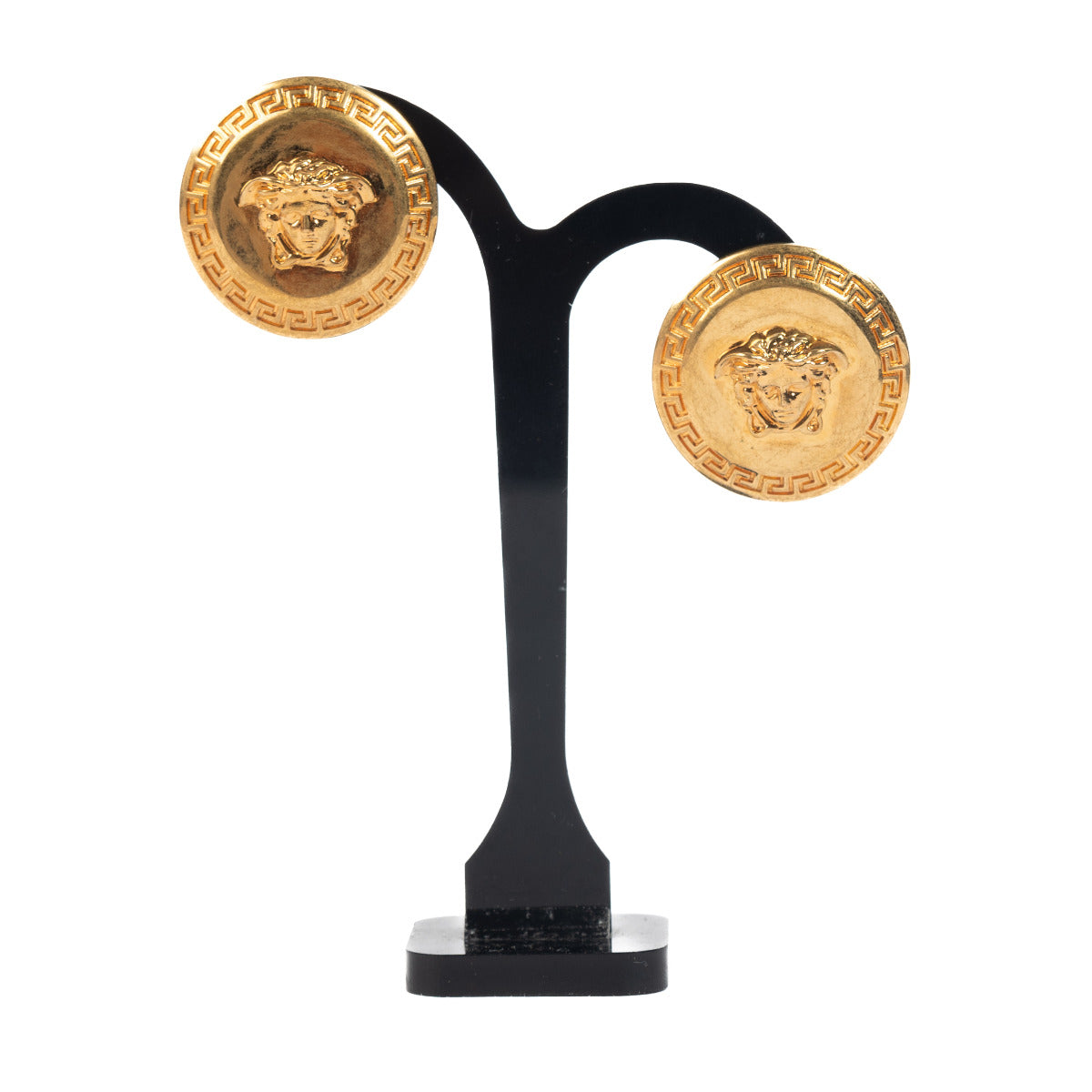 Versace Medusa-oorbellen van goudkleurig metaal