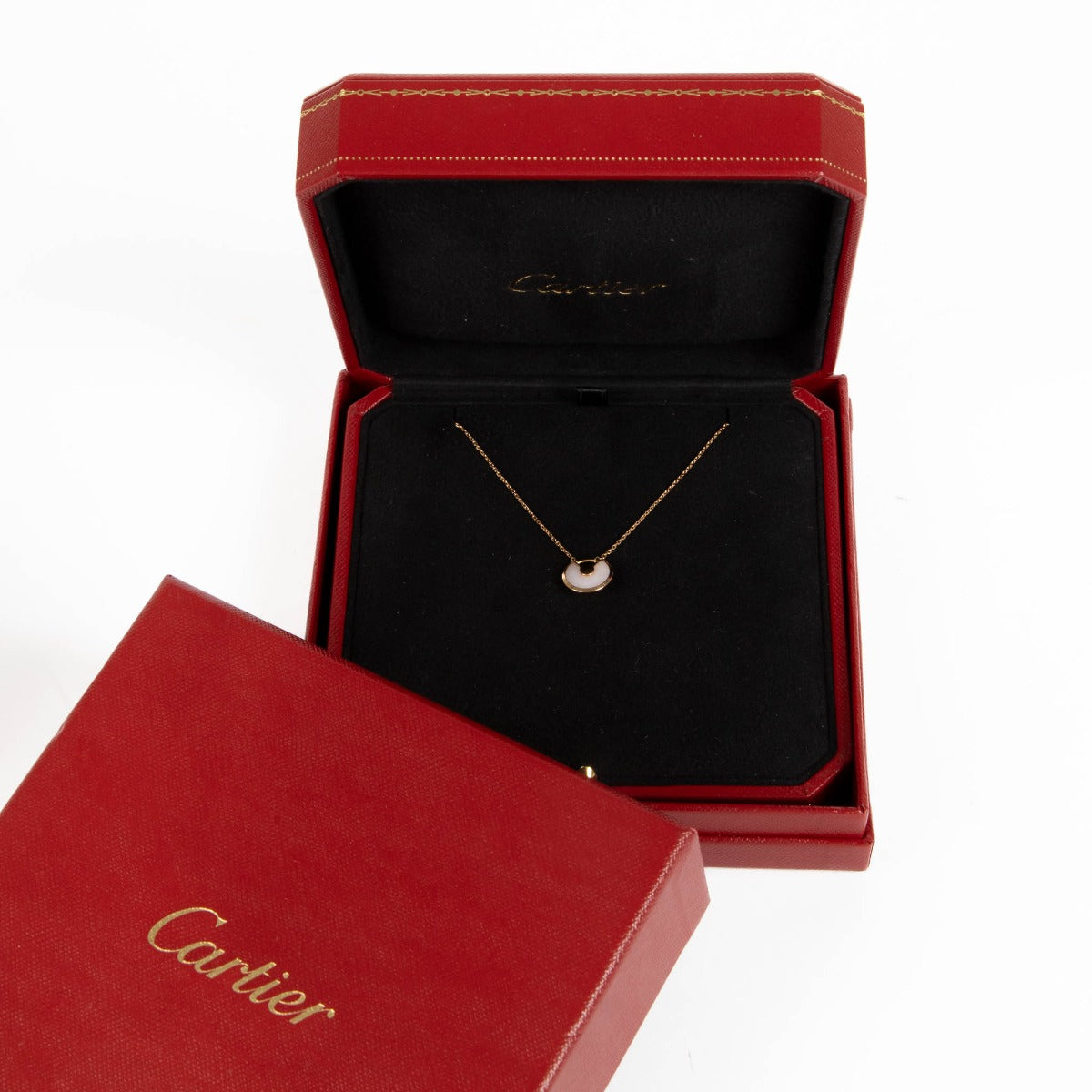 Authentic pre-loved Cartier Amulette Pendant Necklace XS on Labellov.com