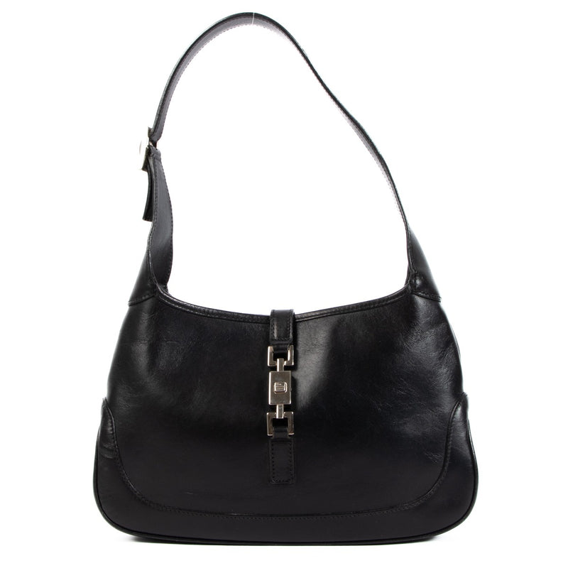 Buy second hand vintage Gucci Jackie 1961 Black Leather Bag on www.labellov.com