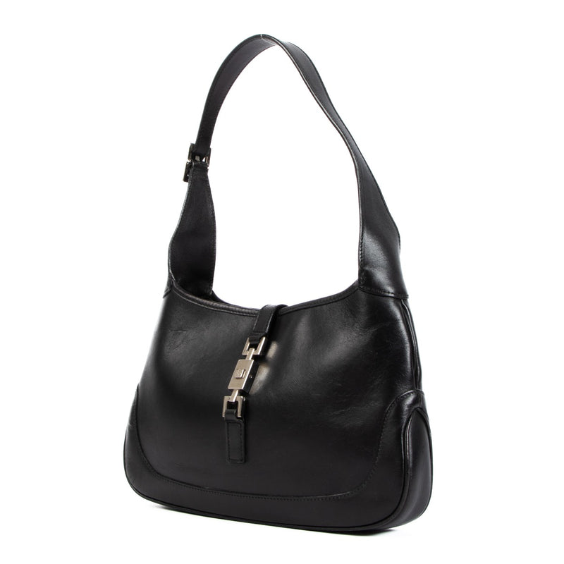 Buy second hand vintage Gucci Jackie 1961 Black Leather Bag on www.labellov.com