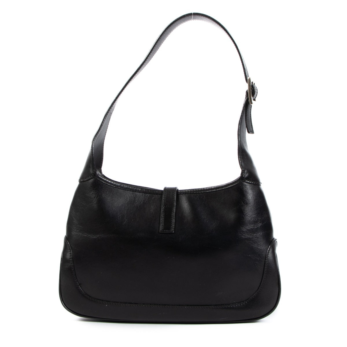 Buy second hand vintage Gucci Jackie 1961 Black Leather Bag on www.labellov.com