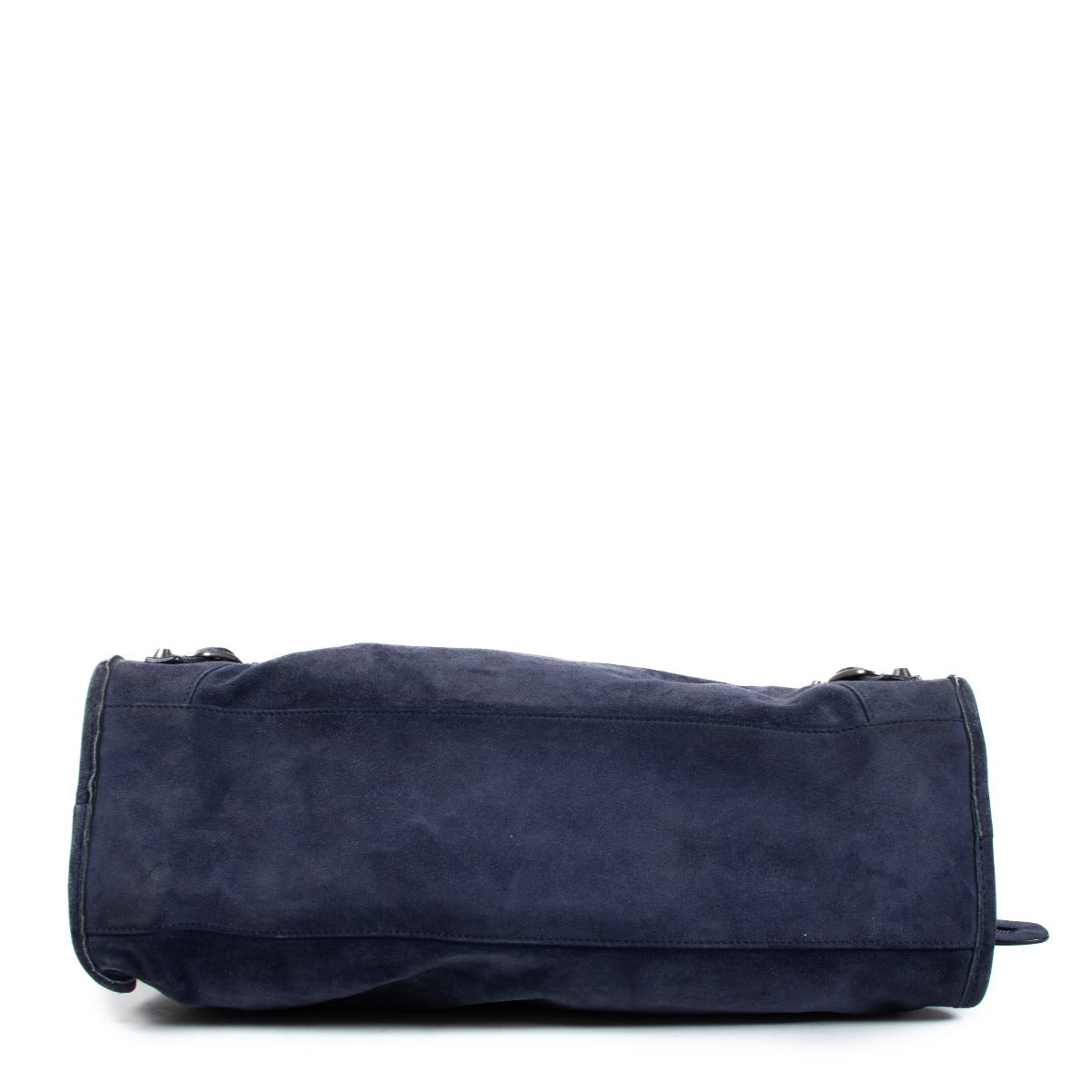 Balenciaga blauwe suède Classic City Bag