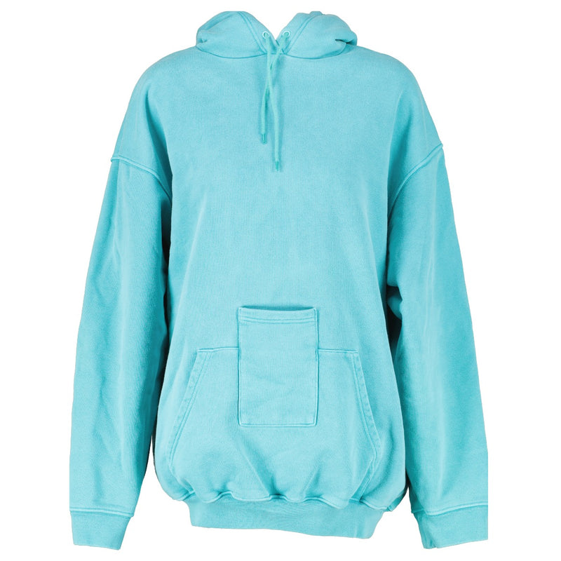 Balenciaga Turquoise Back Logo Hoodie
