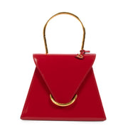 Delvaux UT Rosso Magic Patent Leather Bag