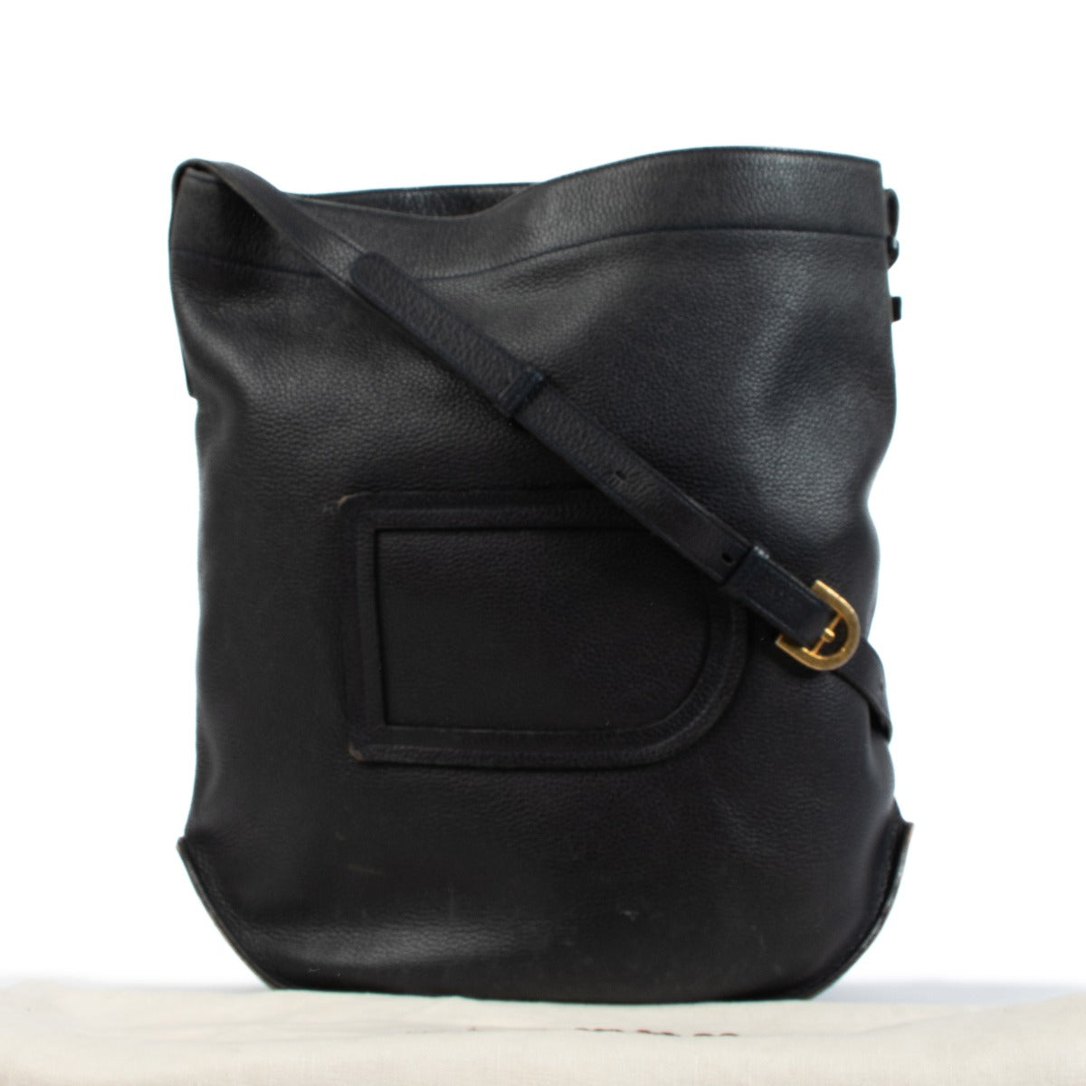 Delvaux Blue Pin Vintage Crossbody Bag