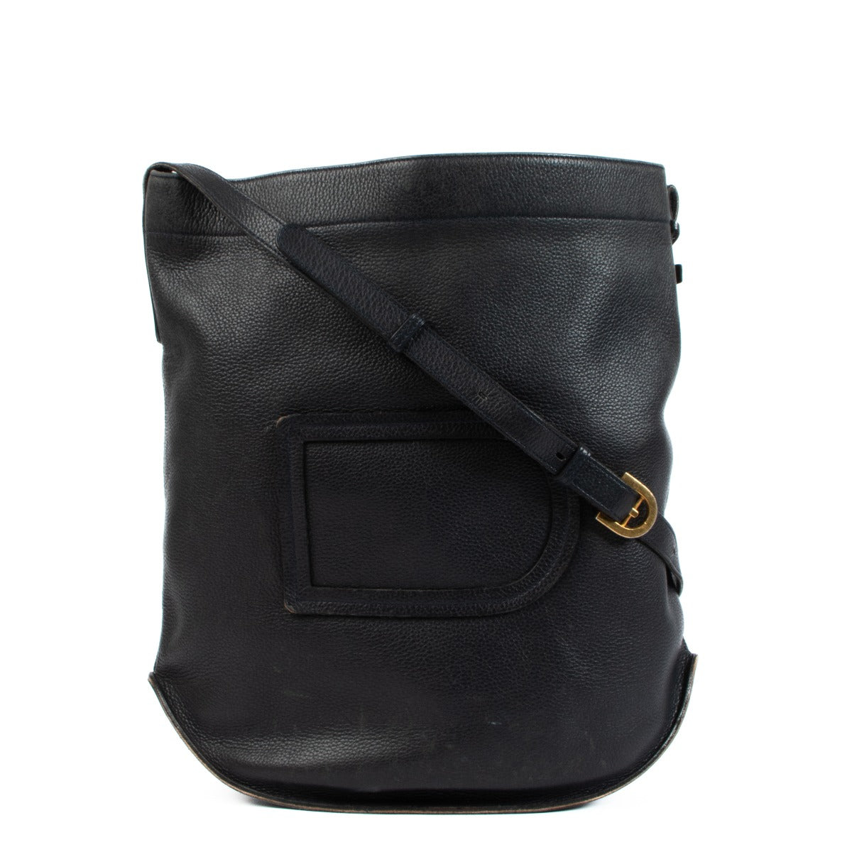 Delvaux Blue Pin Vintage Crossbody Bag