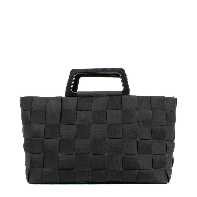 Shop an authentic preloved Ferragamo Black Top handle on Labellov.com