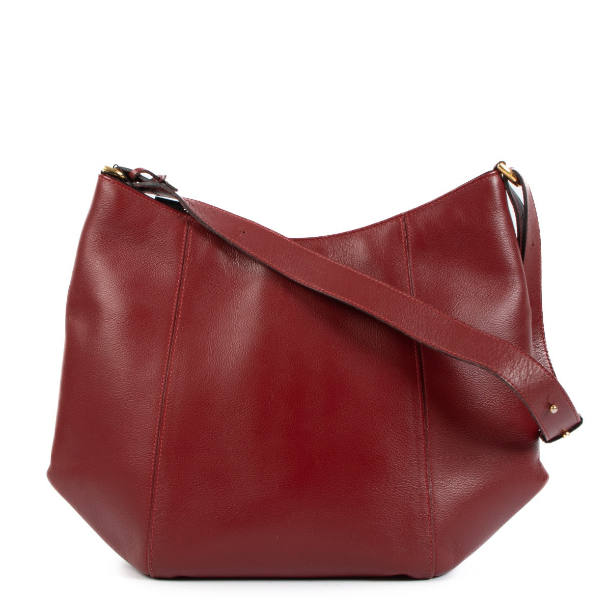 authentic second hand Delvaux Souhait Red Jumping Rosso Bag on Labellov.com