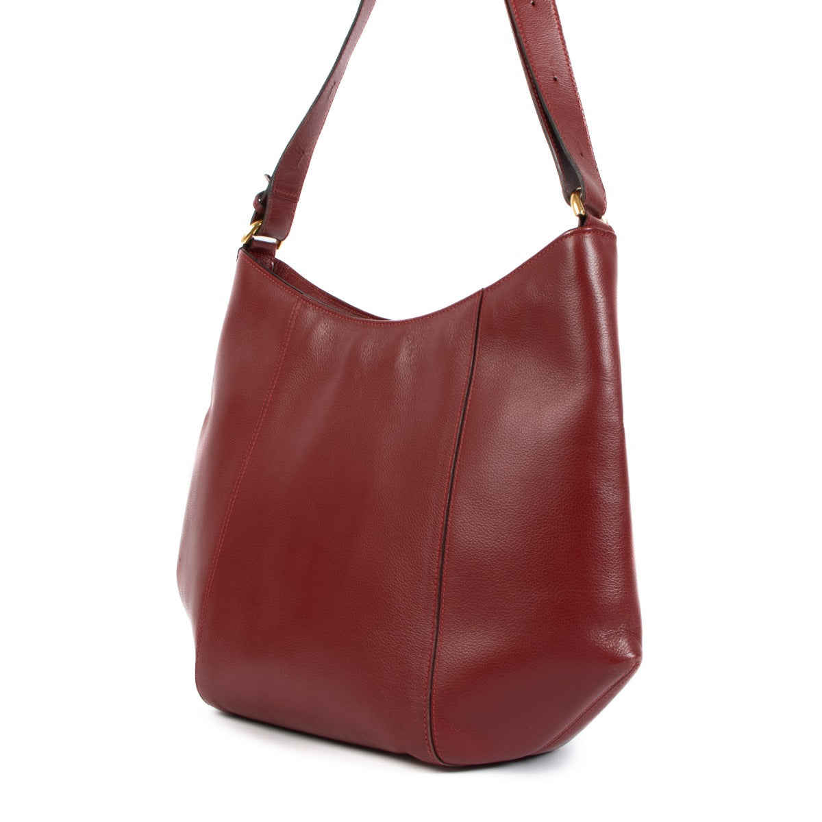 authentic second hand Delvaux Souhait Red Jumping Rosso Bag on Labellov.com