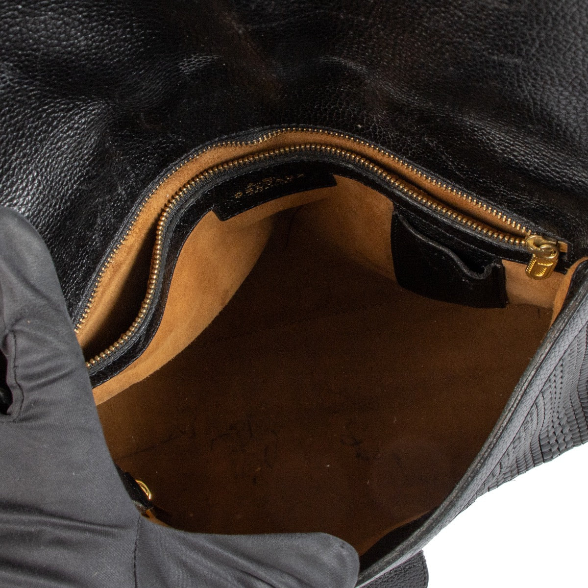 shop 100% authentic second hand Delvaux Black Toile De Cuir Chablis Crossbody Bag on Labellov.com
