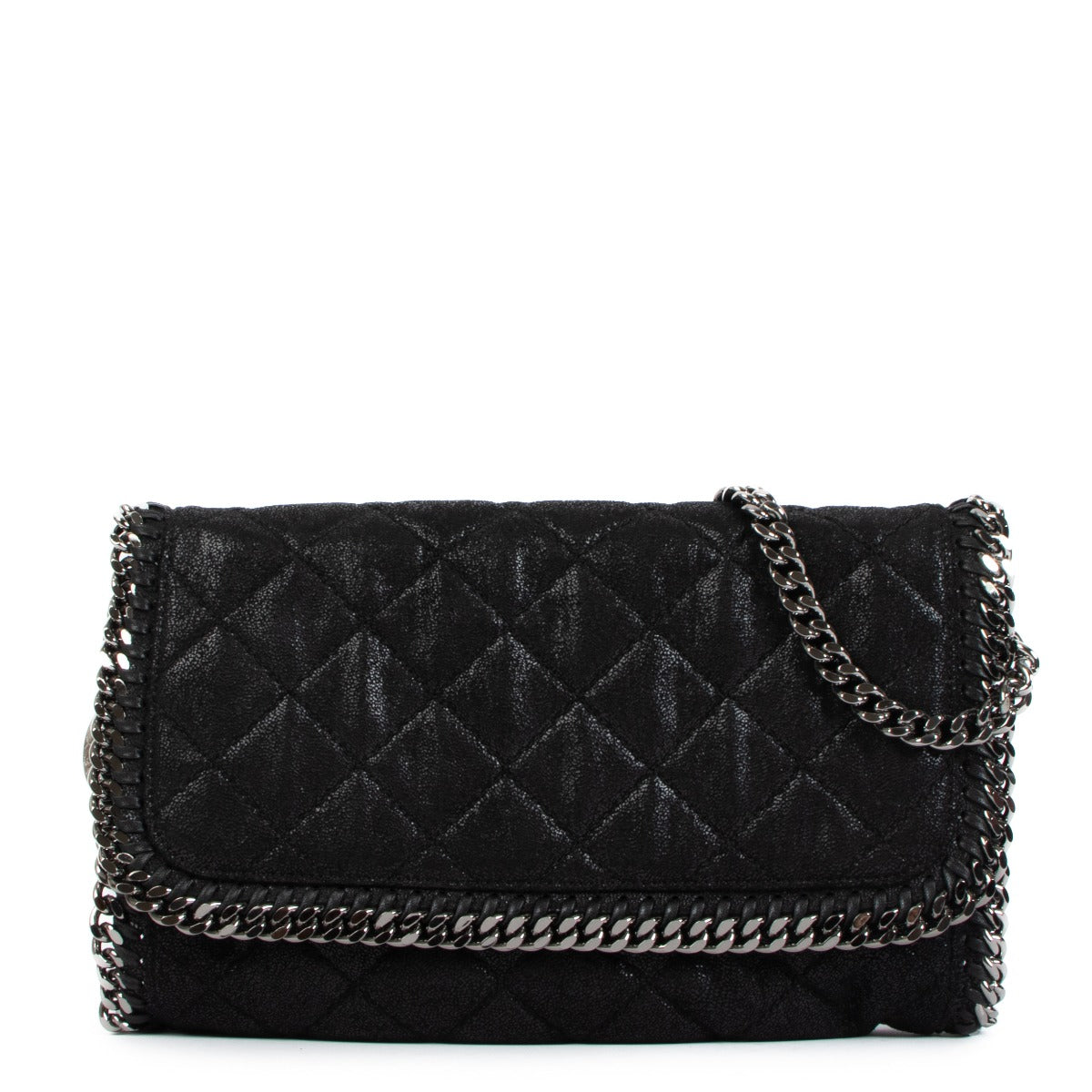 Stella McCartney Black Falabella Quilted Chain Bag