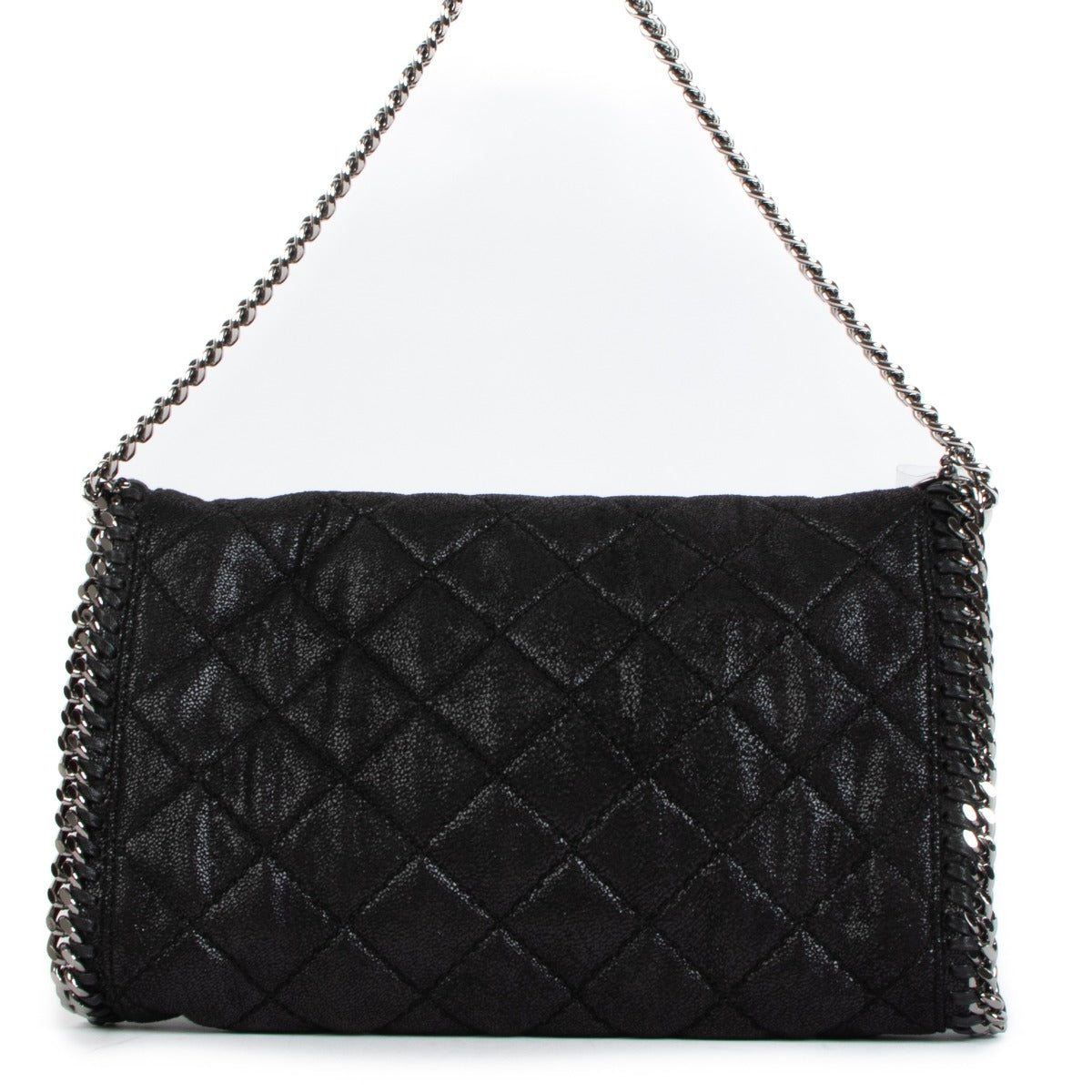 Stella McCartney Black Falabella Quilted Chain Bag