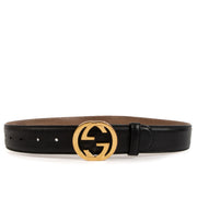 Shop safe online at Labellov in Antwerp, Brussels and Knokke this 100% authentic second hand Gucci Black Double G Buckle Belt