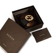 Shop safe online at Labellov in Antwerp, Brussels and Knokke this 100% authentic second hand Gucci Black Double G Buckle Belt
