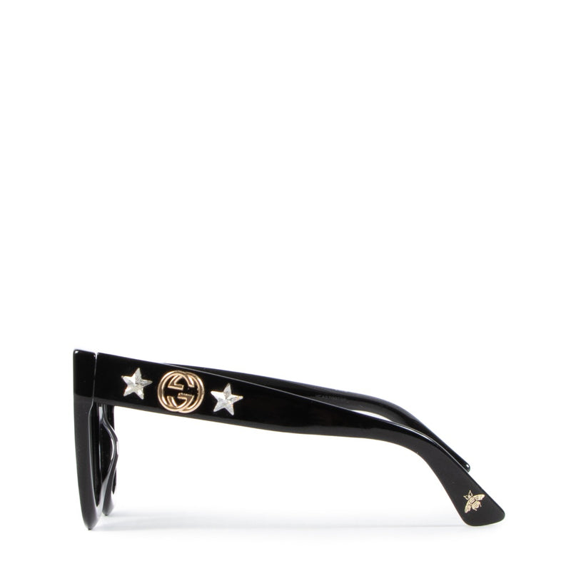 Gucci GG Star Black Sunglasses