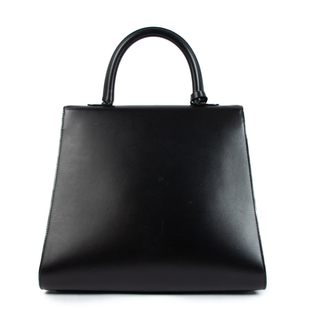 Delvaux Black Brillant GM L'Humour 'Ceci N'est Pas Un Delvaux' Limited Edition