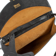 Shop safe online at Labellov in Antwerp, Brussels and Knokke this 100% authentic second hand Delvaux Black Leather Crossbody Clutch Bag