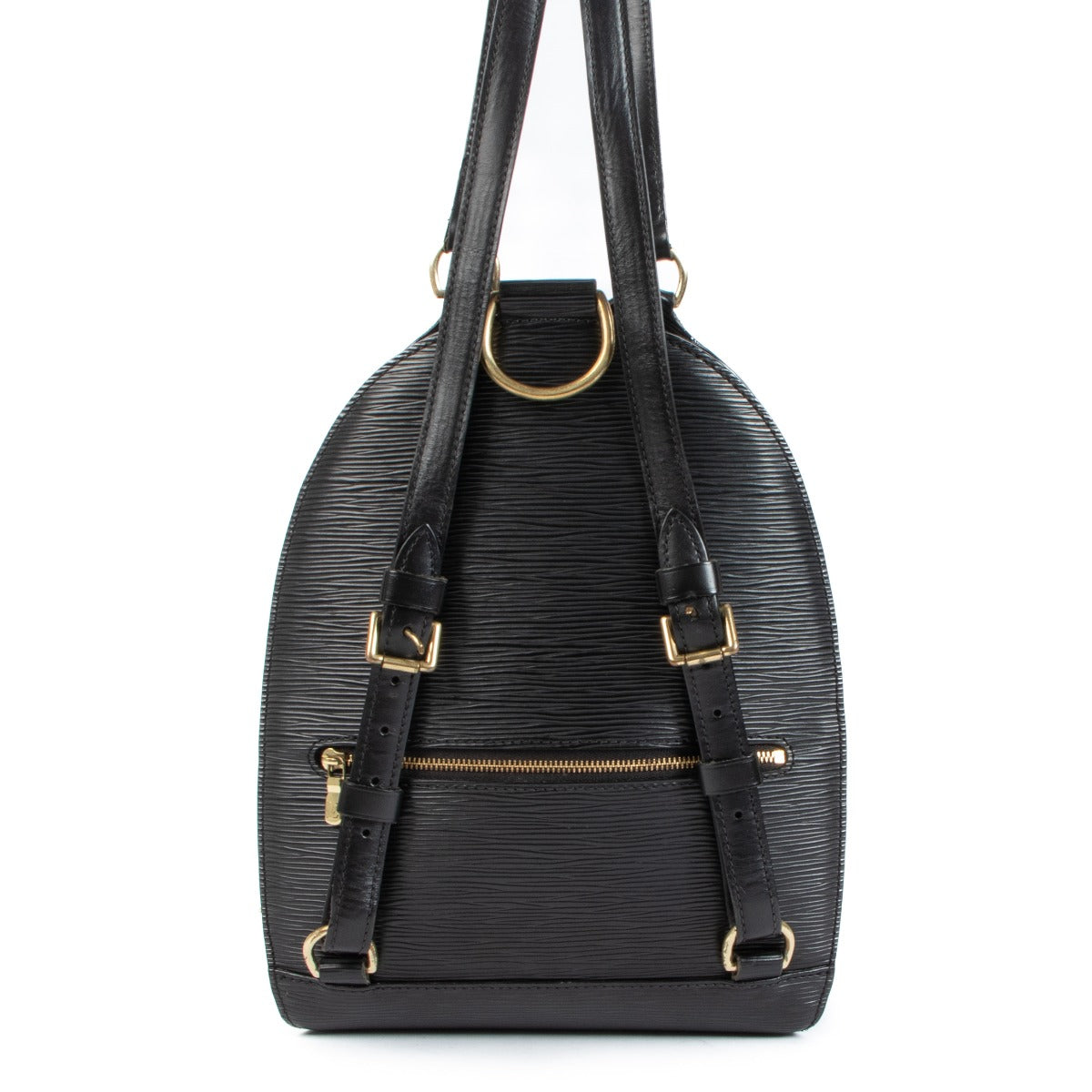 Sac à dos Louis Vuitton Mabillon en cuir épi noir