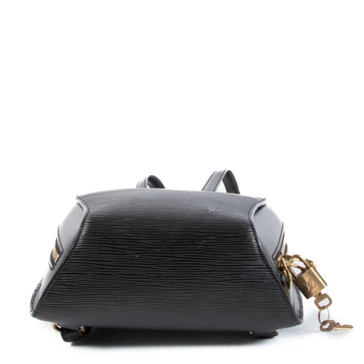 Sac à dos Louis Vuitton Mabillon en cuir épi noir