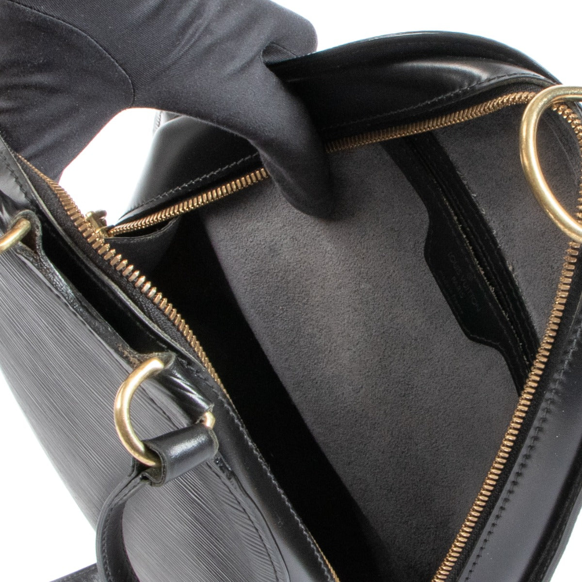 Sac à dos Louis Vuitton Mabillon en cuir épi noir