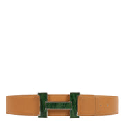 Hermès Constance 42 Minerale Box Jade Africain Belt - size 85 for the best price at Labellov secondhand luxury in Antwerp and Knokke. We buy and sell your preloved and brand new designer bags.