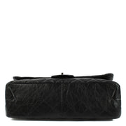 shop 100% authentic second hand Chanel Black Aged Calfskin Maxi 2.55 Bag on Labellov.com