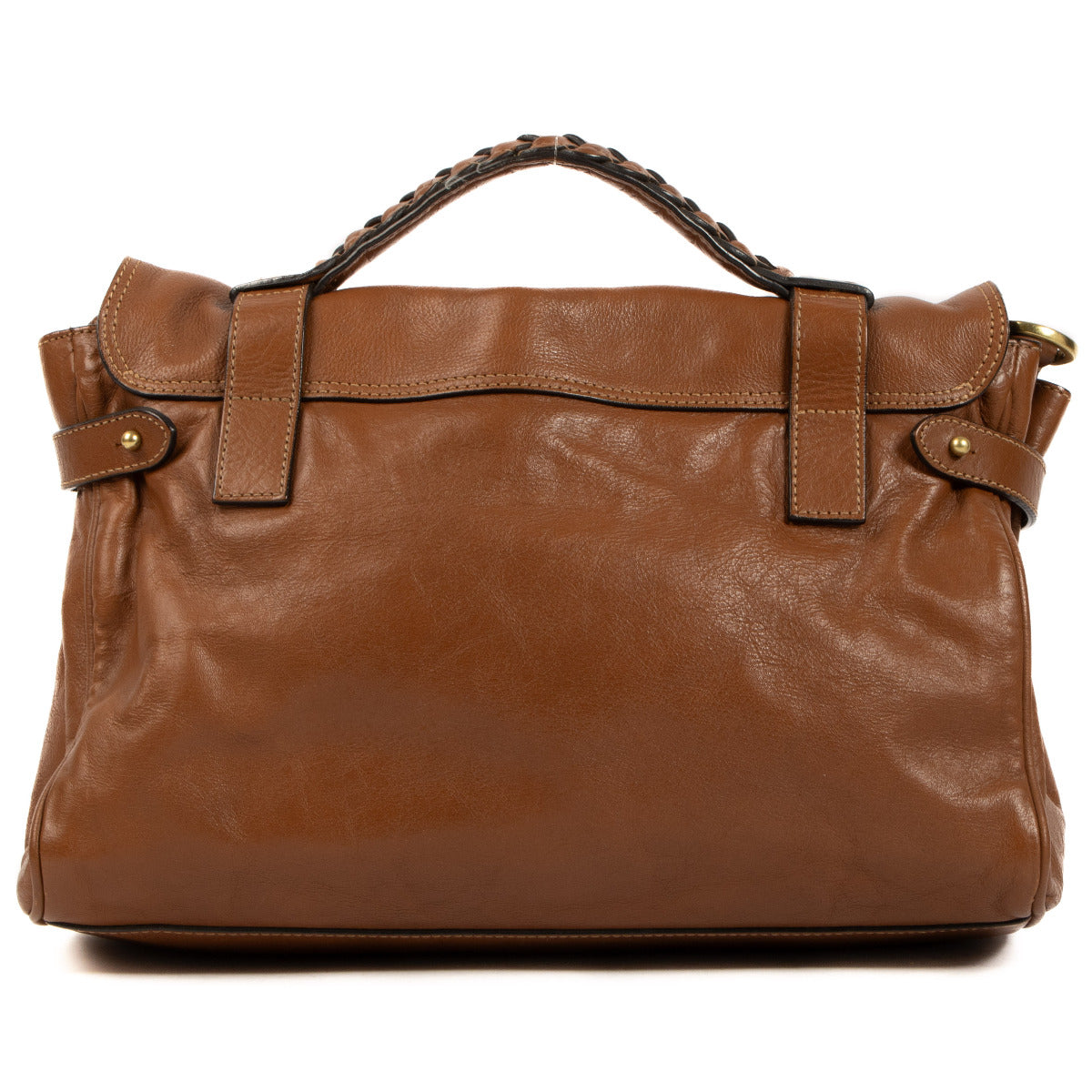 Mulberry Chestnut Alexa Satchel Bag