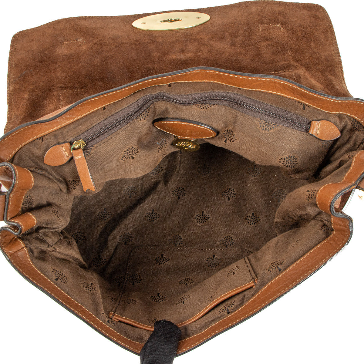 Mulberry Chestnut Alexa Satchel Bag