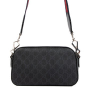 Gucci GG Supreme Black Camera Bag