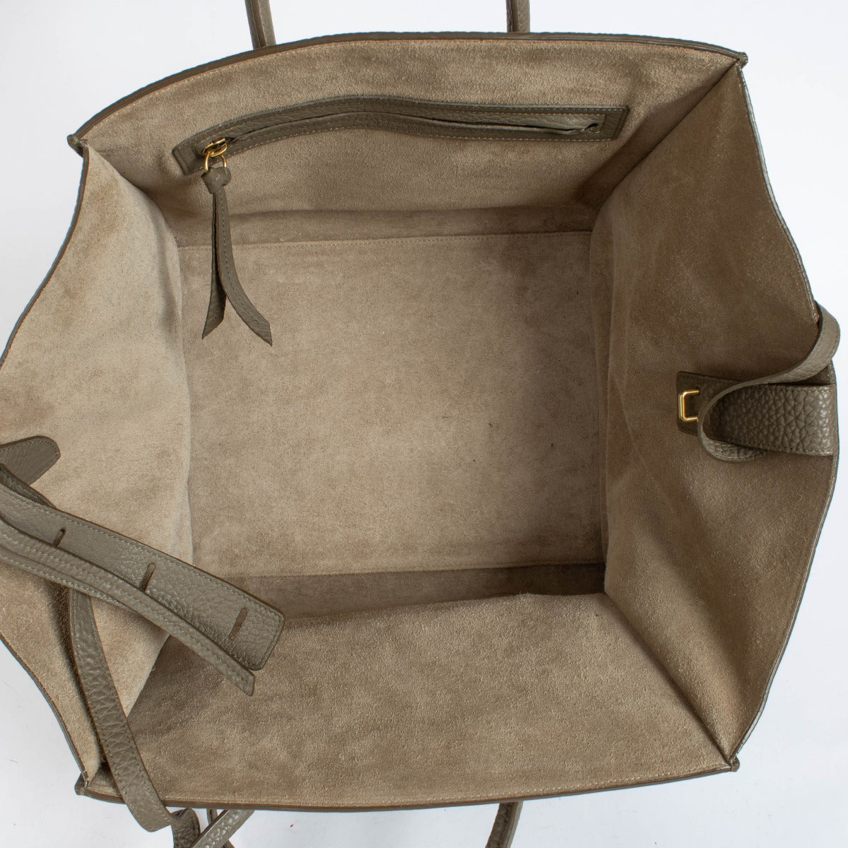 Shop the authentic pre-loved Celine Taupe Medium Phantom Luggage Bag on Labellov.com