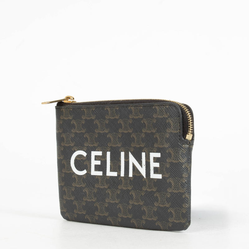 Authentic pre-loved Celine Triomphe Canvas Coin Purse on Labellov.com