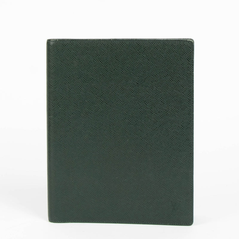 Shop this authentic Louis Vuitton Epicea Taiga Leather Large Agenda Cover pre-loved on Labellov.com