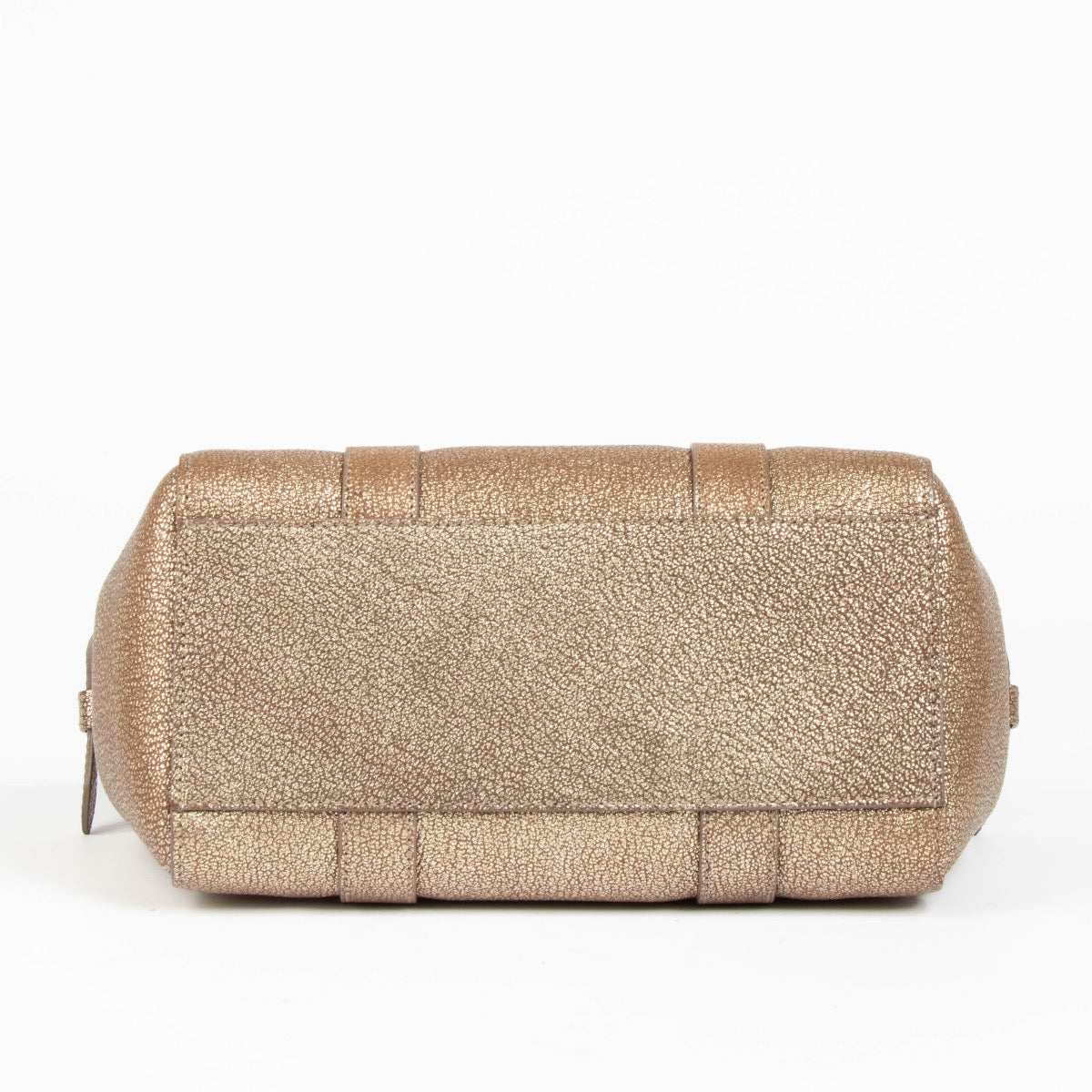 shop 100% authentic second hand Mulberry Gold Leather Mini Bayswater Bag on Labellov.com