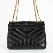 Authentic pre-loved Saint Laurent Black Leather Loulou Small Bag on Labellov.com
