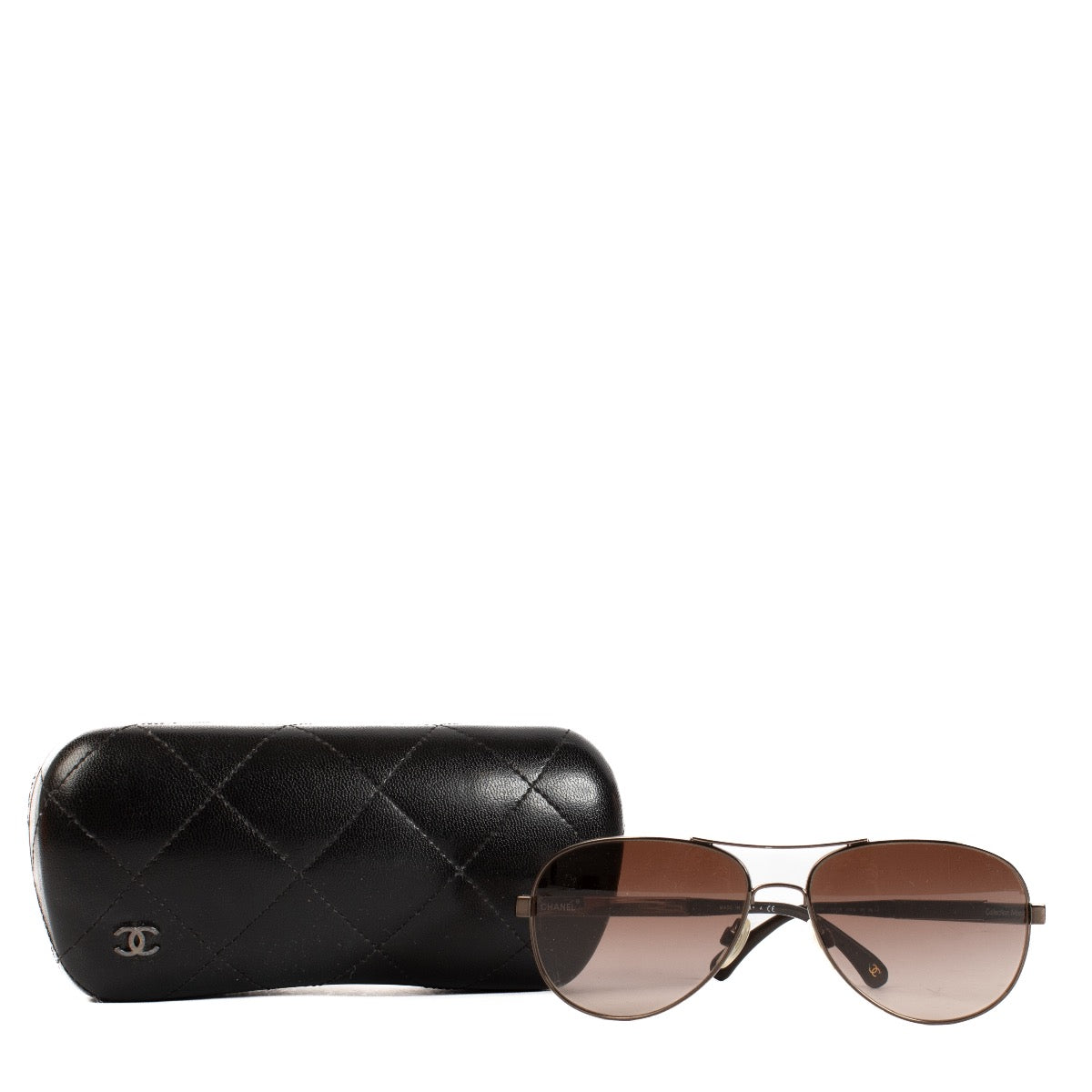 shop 100% authentic second hand Chanel Brown Sunglasses on Labellov.com
