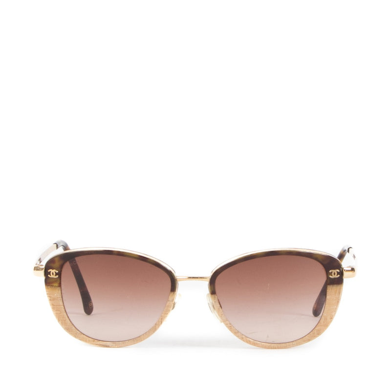 Chanel 4183 Brown Gold Sunglasses