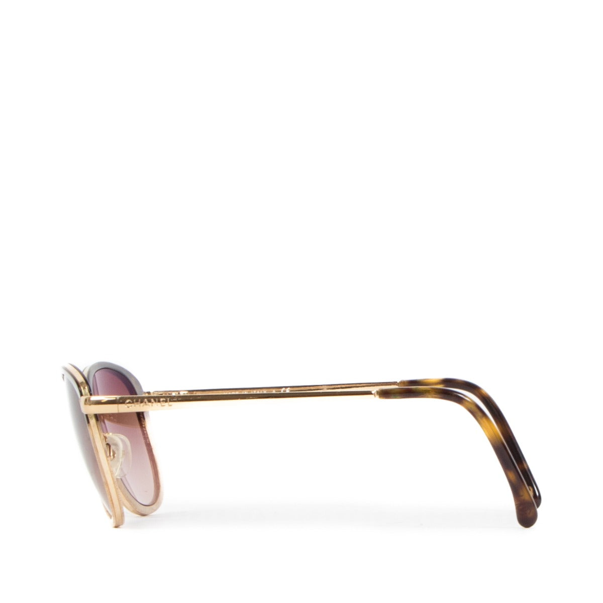 Chanel 4183 Brown Gold Sunglasses