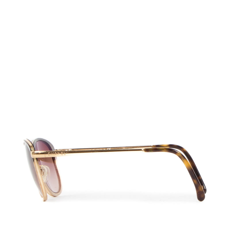 Chanel 4183 Brown Gold Sunglasses