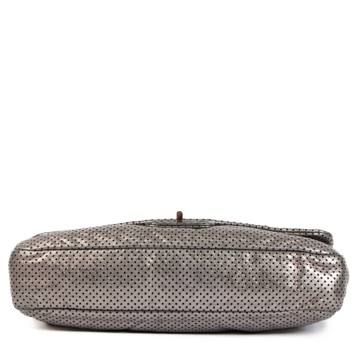 Chanel Geperforeerde Drill Metallic Flap Bag