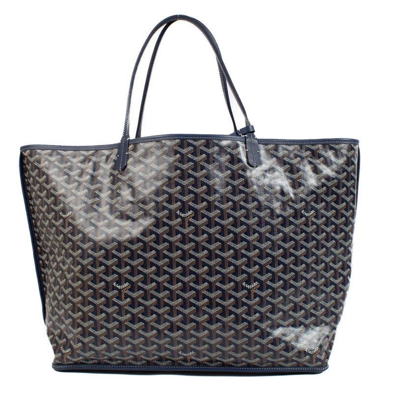 shop 100% authentic second hand Goyard Navy Blue Anjou GM Bag on Labellov.com