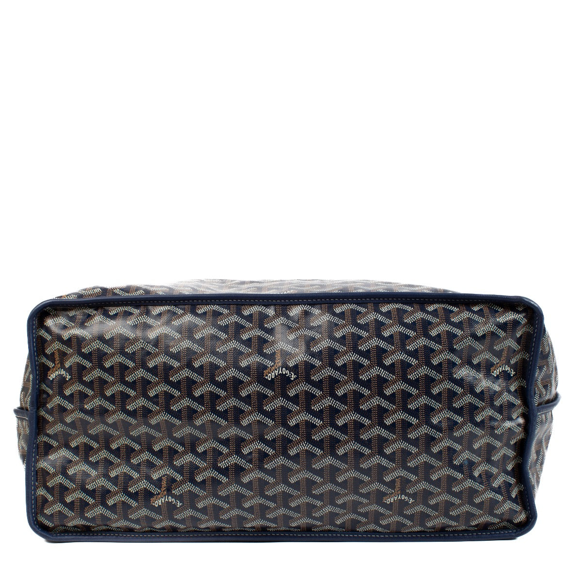 shop 100% authentic second hand Goyard Navy Blue Anjou GM Bag on Labellov.com