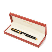 Shop a 100% authentic S.T. Dupont Black Lacquer Gold Plated Ballpoint Pen on Labellov.com