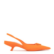 Prada Orange Slingback Heels - Size 39